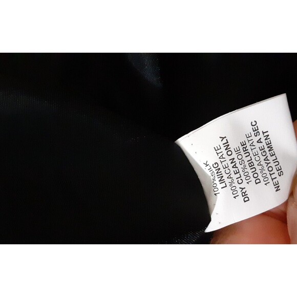 TRINA TURK Ladybug SILK BLACK RED POLKA DOT PEPLUM SHEATH PARTY WORK DRESS 10 - Picture 10 of 10